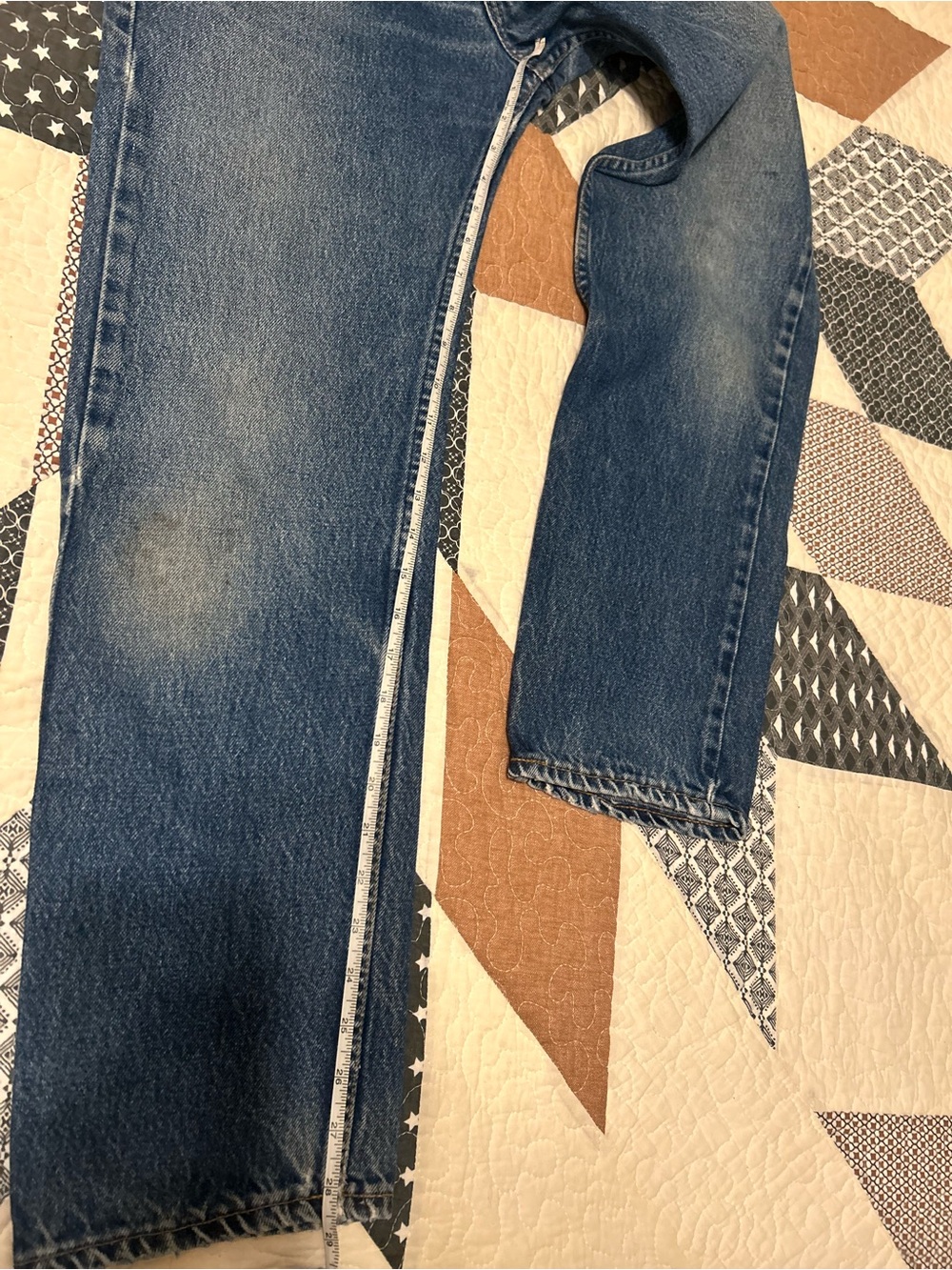 Vintage Levi’s 505 XX USA 31x30 Fits 30x28 1970s - Picture 9 of 11